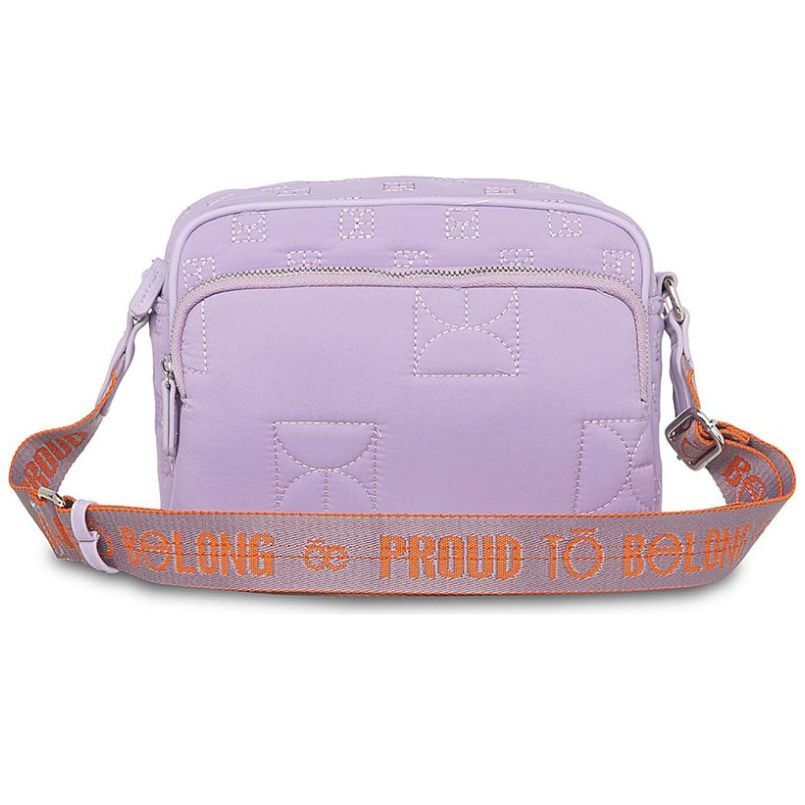 Bolso Cloe V24 648 Lila - Cross Body Grande