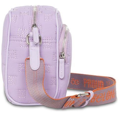 Bolso Cloe V24 648 Lila - Cross Body Grande - Imagen 6