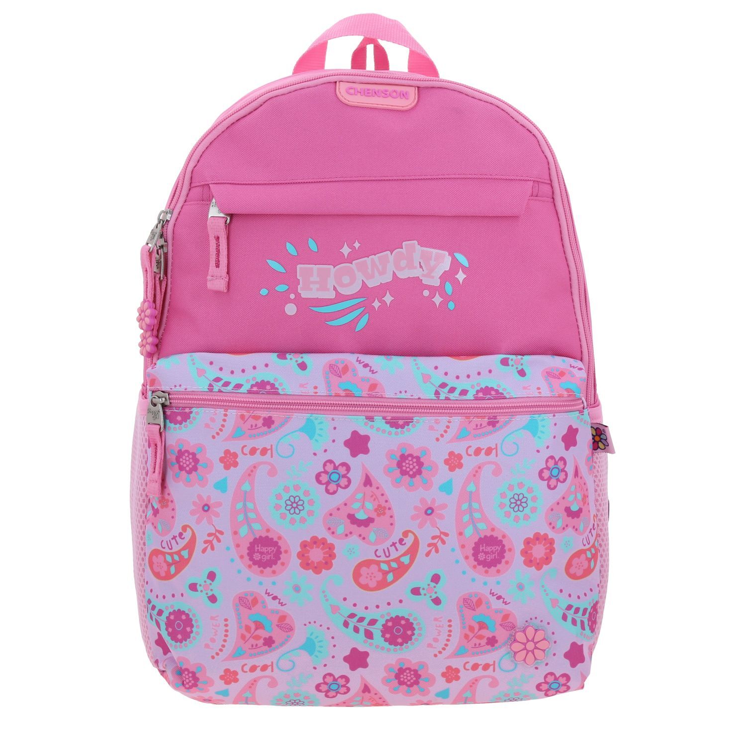 Mochila Escolar Rosa Happy Girl Xoxo