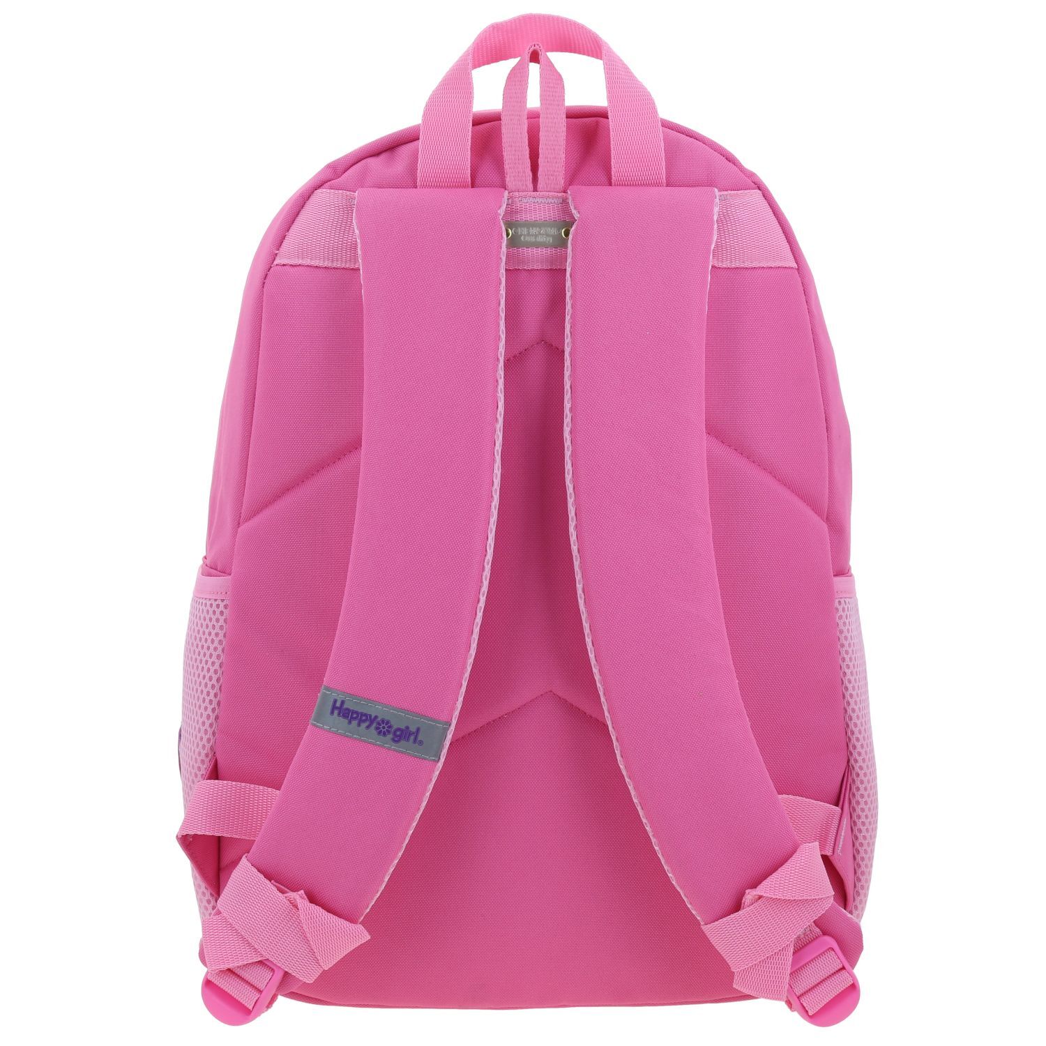 Mochila Escolar Rosa Happy Girl Xoxo - Imagen 4
