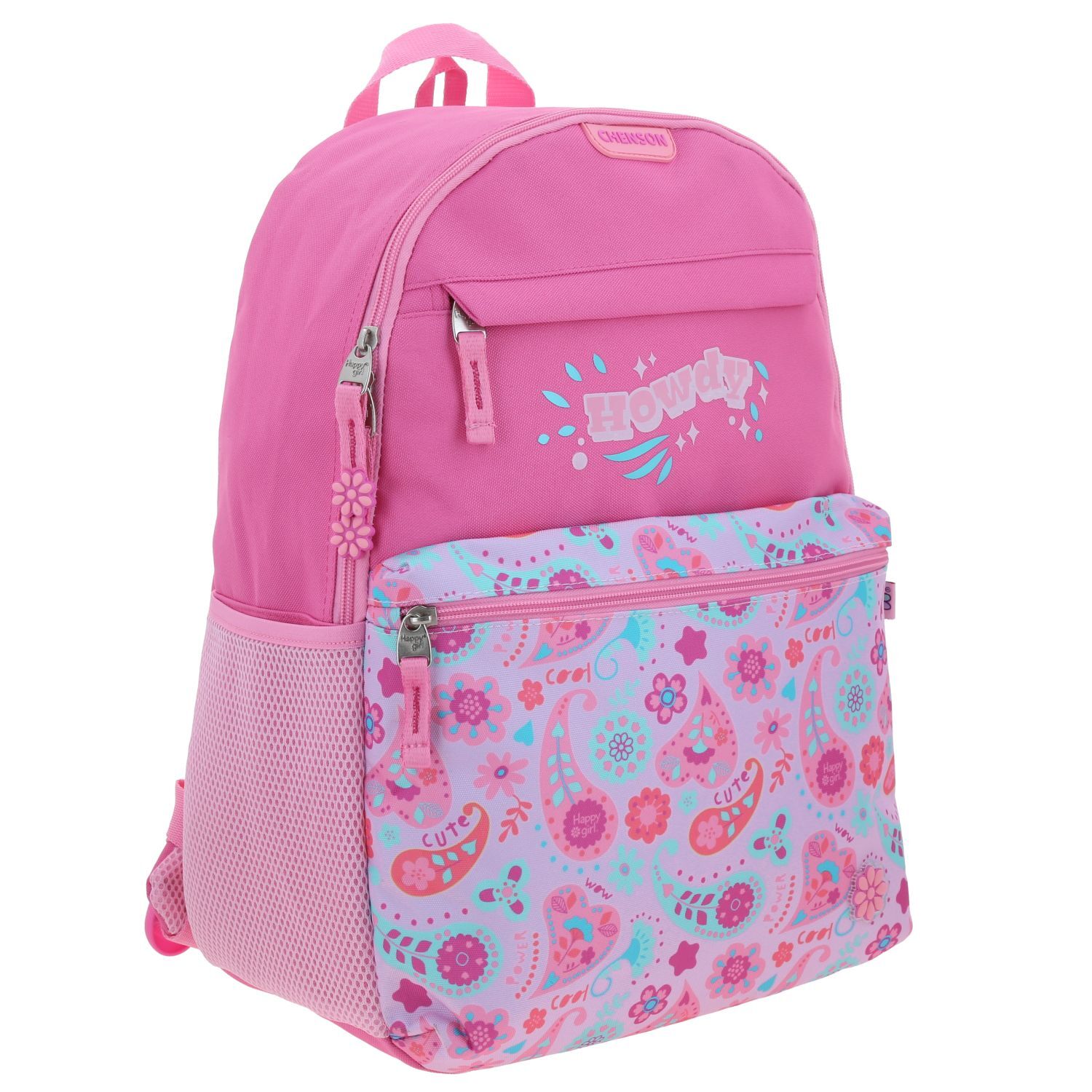 Mochila Escolar Rosa Happy Girl Xoxo - Imagen 5
