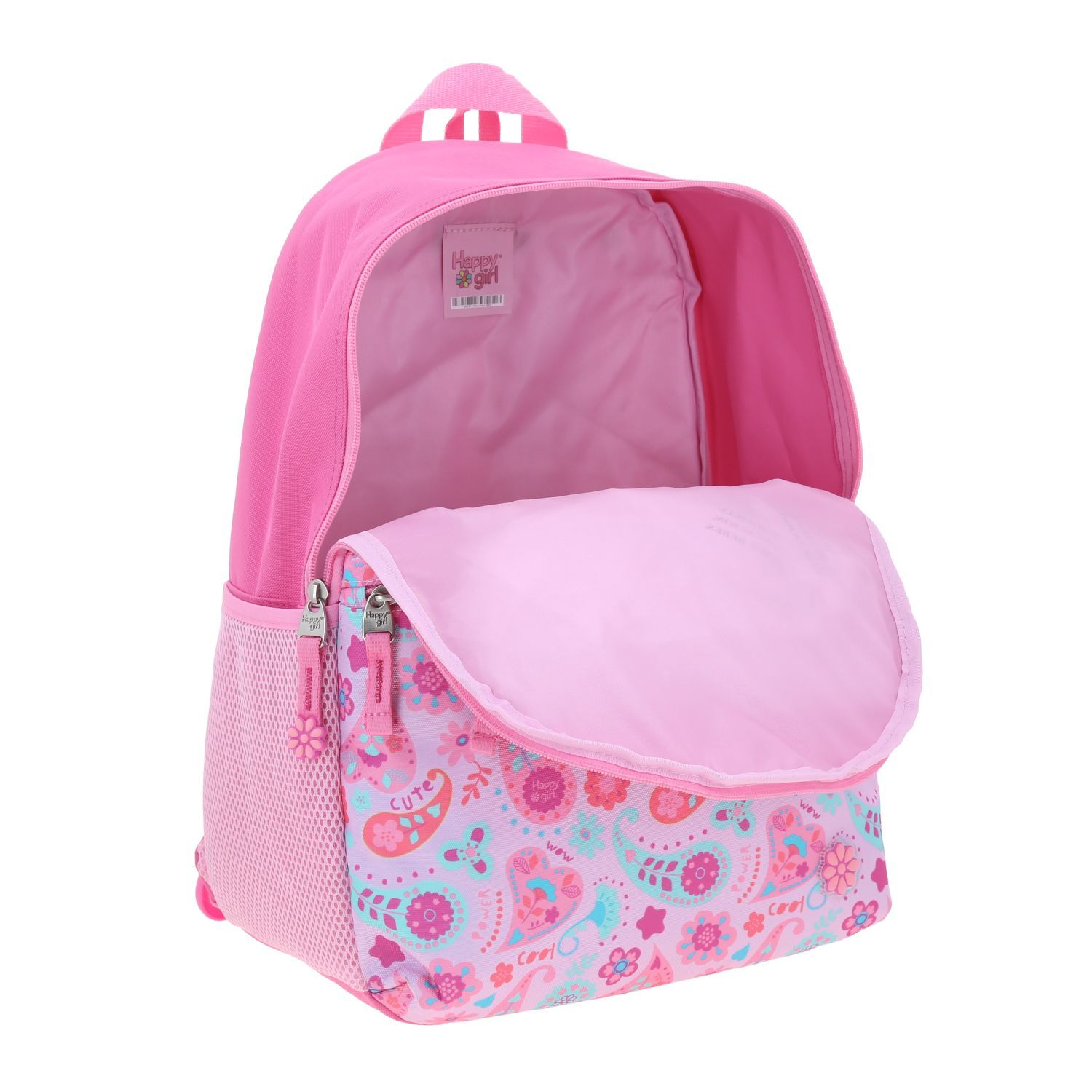 Mochila Escolar Rosa Happy Girl Xoxo - Imagen 7