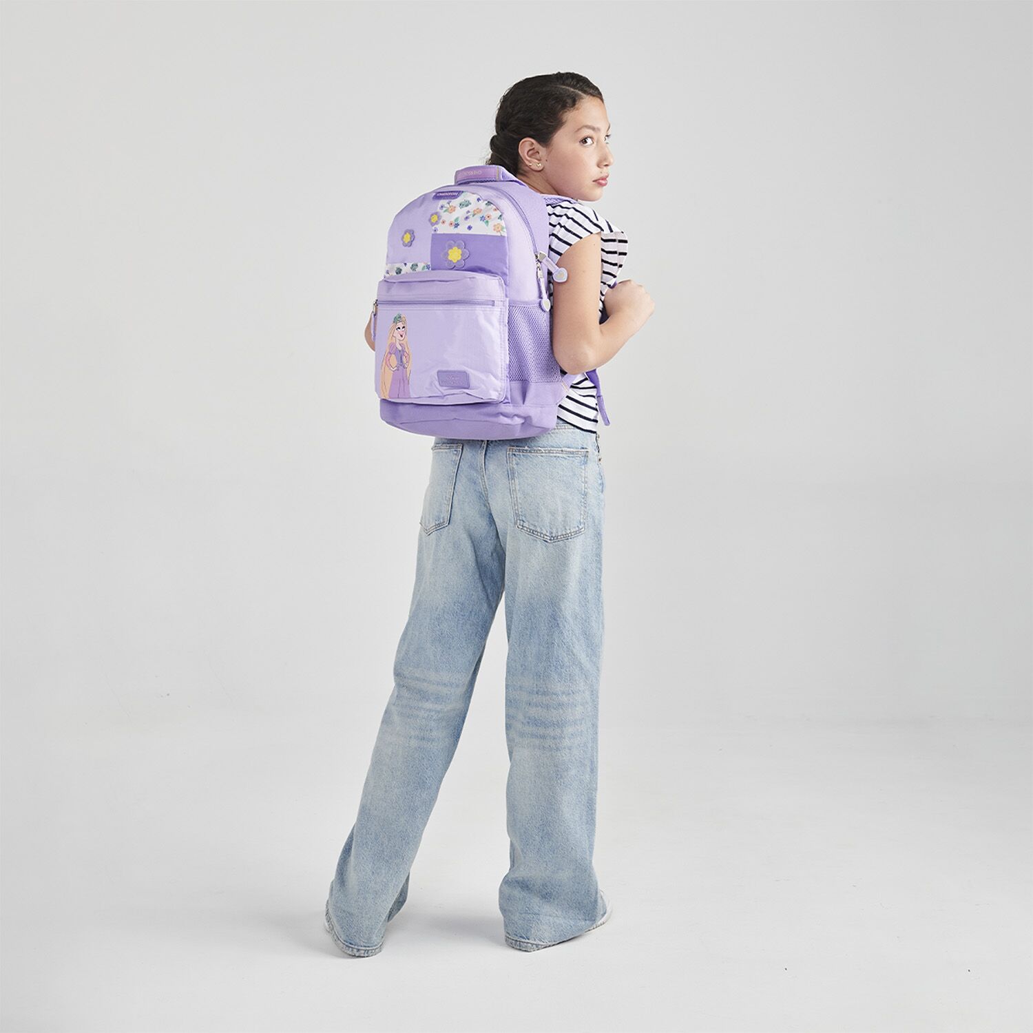 Mochila Chenson Lila Princesas Rapunzel - Imagen 8